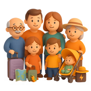 Families looking for easy logistics