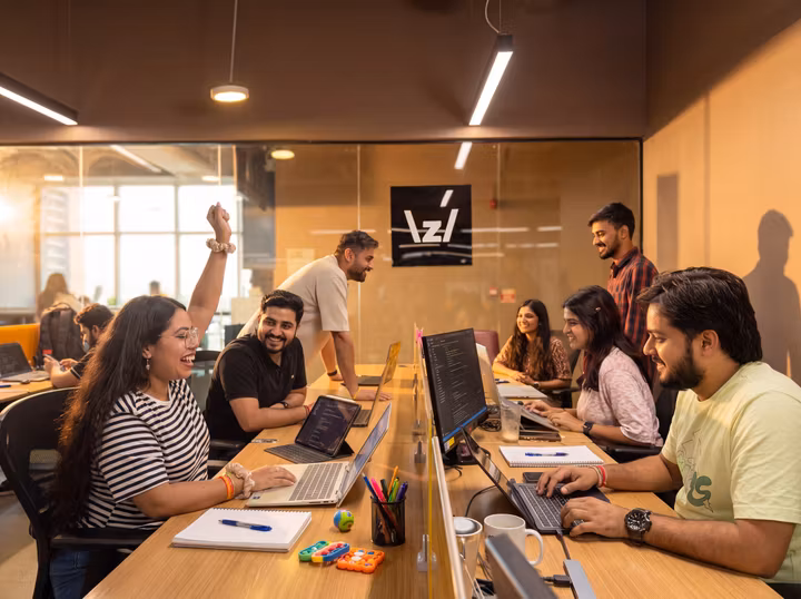 Zostel workspace