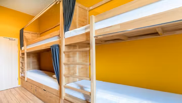 Bed in 6-Bed Male Dorm Shared Bathroom